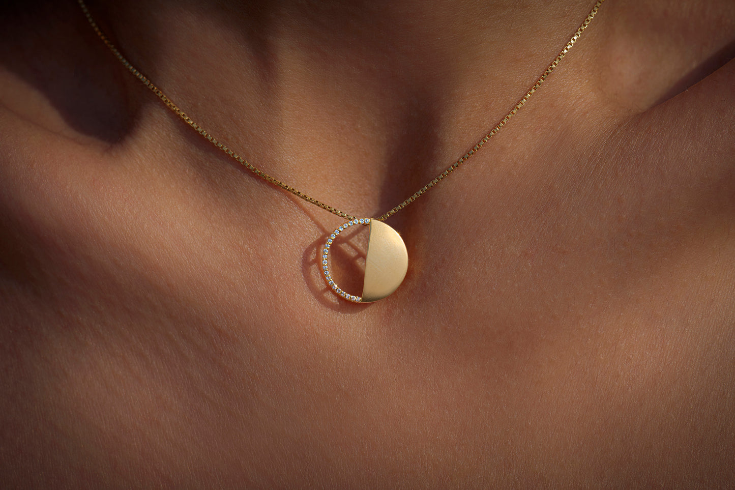 Last Quarter Pendant