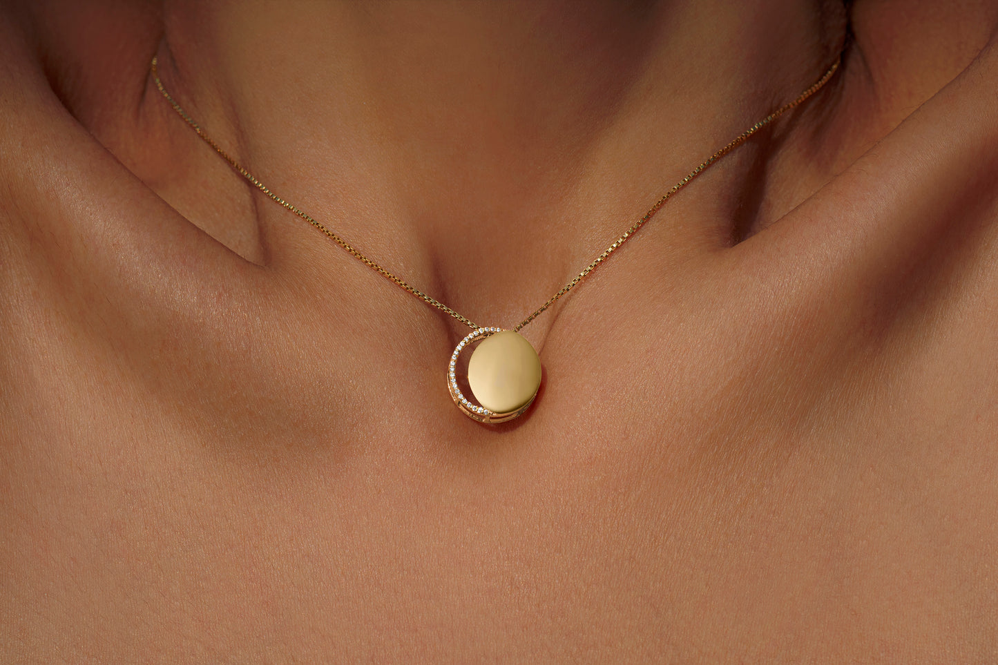 Waning Crescent Pendant